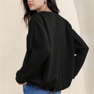 NWT Banana Republic DOLMAN-SLEEVE oversized SWEATSHIRT